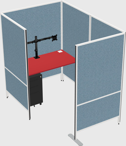 Small private panel system