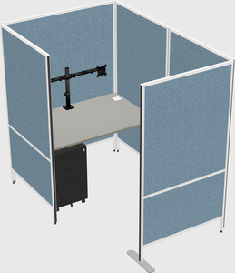 Small private panel system