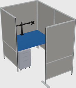 Small private panel system