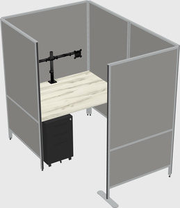 Small private panel system