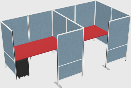 Flexible panel system with privacy