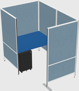 Small private panel system