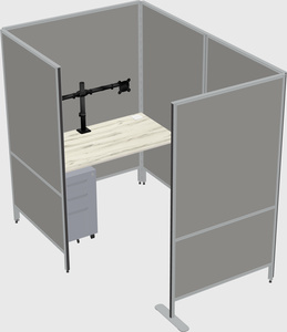 Small private panel system