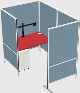 Small private panel system