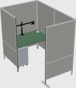 Small private panel system