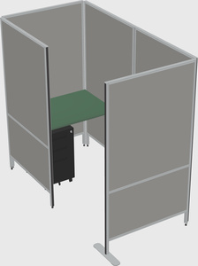 Small private panel system