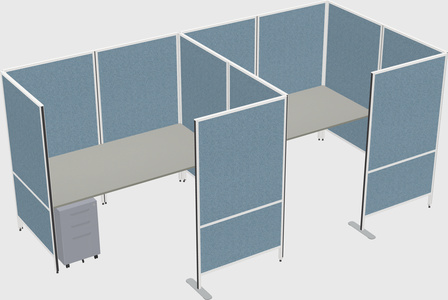 Flexible panel system with privacy
