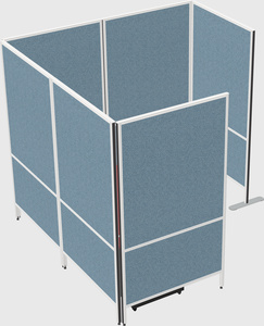 Flexible panel system with privacy