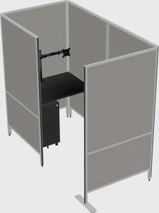 Small private panel system