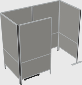 Small private panel system