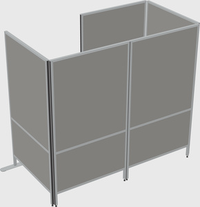 Small private panel system