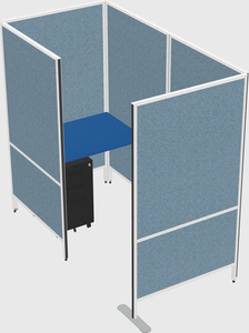 Small private panel system