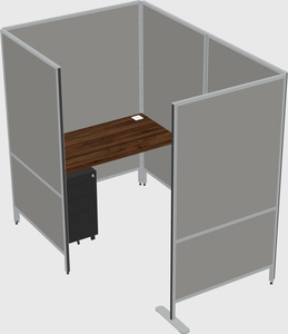 Small private panel system