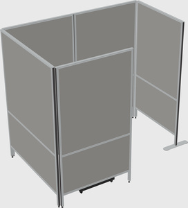 Small private panel system