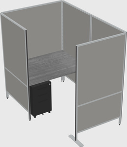 Small private panel system