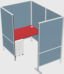 Small private panel system