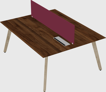 Bureau partagé rectangulaire