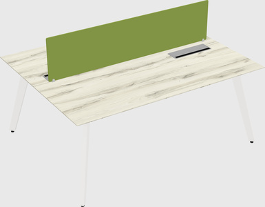 Bureau partagé rectangulaire