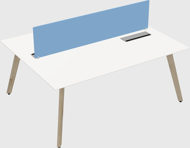 Bureau partagé rectangulaire