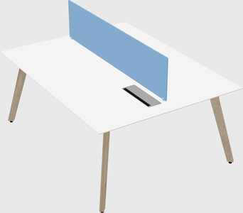 Bureau partagé rectangulaire