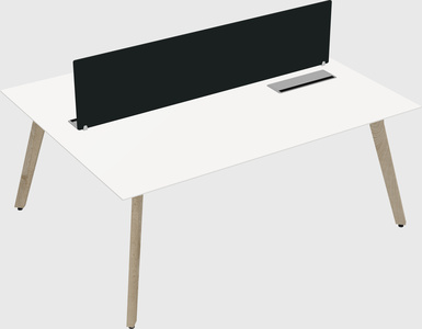 Bureau partagé rectangulaire
