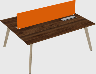 Bureau partagé rectangulaire