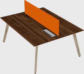 Bureau partagé rectangulaire