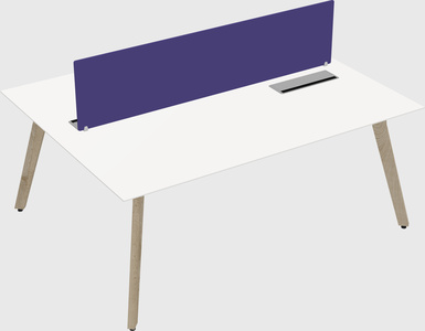 Bureau partagé rectangulaire