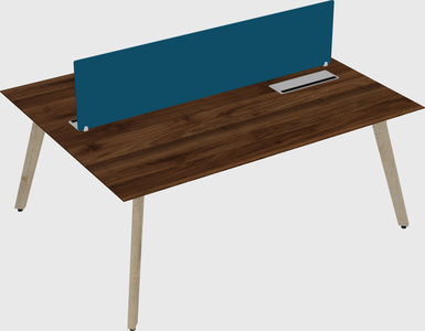 Bureau partagé rectangulaire