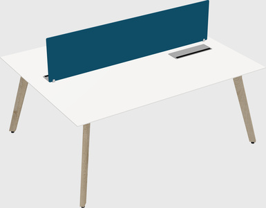 Bureau partagé rectangulaire