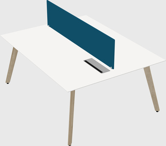 Bureau partagé rectangulaire