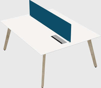 Bureau partagé rectangulaire