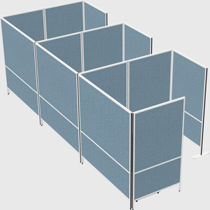 Flexible panel system with privacy