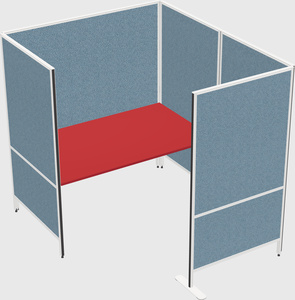 Flexible panel system with privacy