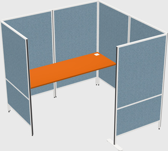 Flexible panel system with privacy