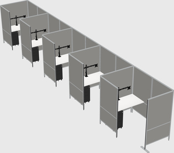 Small private panel system