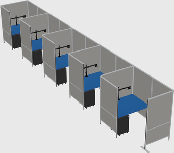 Small private panel system