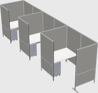 Small private panel system