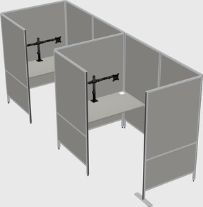Small private panel system
