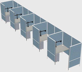 Small private panel system