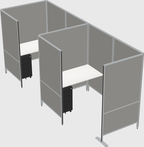 Small private panel system