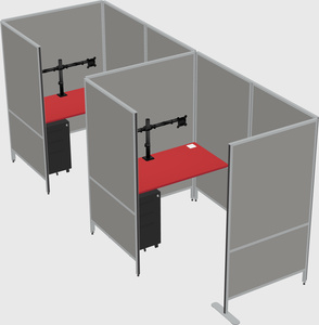 Small private panel system