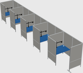 Small private panel system