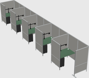 Small private panel system