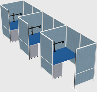 Small private panel system