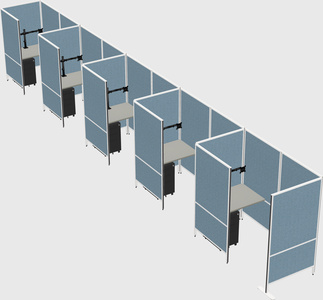 Small private panel system