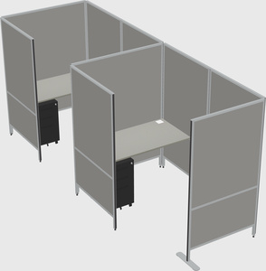 Small private panel system