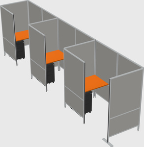 Small private panel system