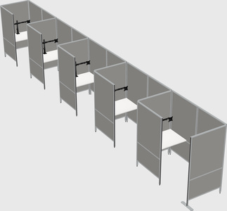 Small private panel system