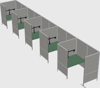 Small private panel system